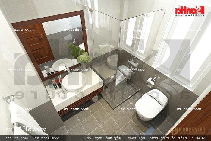 Phòng tắm hiện đại với phòng ngủ đơn sh ks 0024