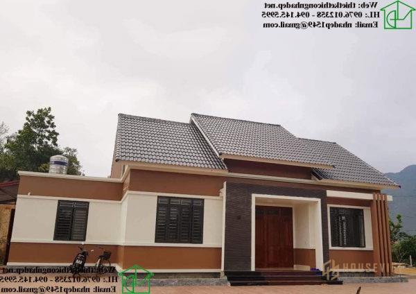 Mẫu nhà cấp 4 ở nông thôn NDNC473