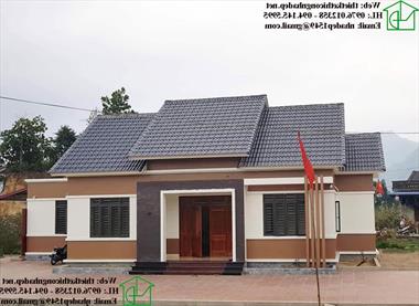 Mẫu nhà cấp 4 ở nông thôn 8x13m ở Thái Nguyên NDNC473