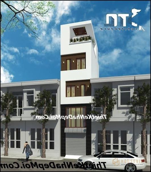 nhà đẹp cấp 4 lầu đẹp 3.5m.