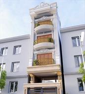 Thiết kế nhà phố cổ điển ấn tượng