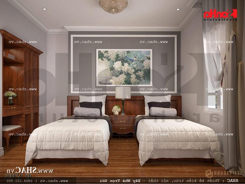 Nội thất phòng ngủ đẹp Khách sạn boutique VIP 1-7 sh ks 0026