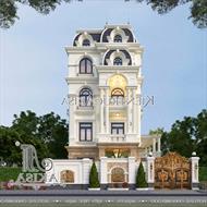 Biệt thự 4 tầng tân cổ điển mái Mansard (TGĐ: Anh Điệp - Hồ Chí Minh) BT42674