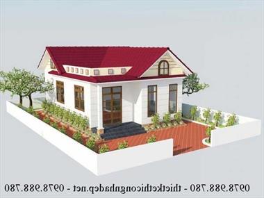 Tham khảo thêm mẫu nhà cấp 4 giá rẻ có 3 phòng ngủ tiện nghi