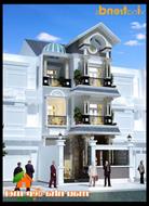 Mẫu biệt thự nhà phố 3 tầng kết hợp làm văn phòng đại diện