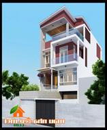 Mẫu nhà phố 3 tầng 1 tum mặt tiền hiện đại – phong cách – ấn tượng