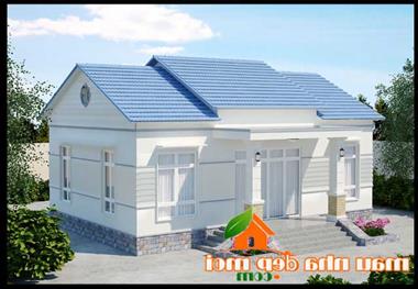 Mẫu biệt thự vườn 1 tầng mái thái 110m2 tại Ngũ Hành Sơn, TP.  Đà Nẵng