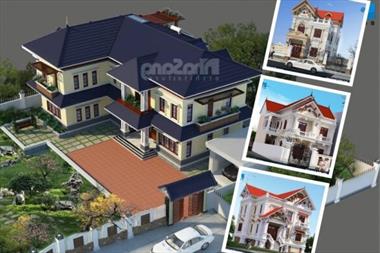 Bùng nổ 100 mẫu nhà nông thôn 2 tầng đẹp tỉ lệ vàng hoàn mỹ