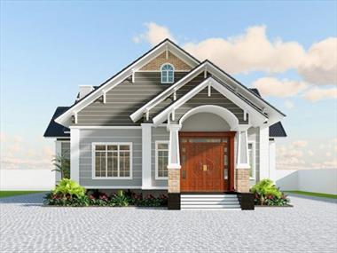 Mẫu nhà cấp 4 5x20m được ưa chuộng nhất 2022