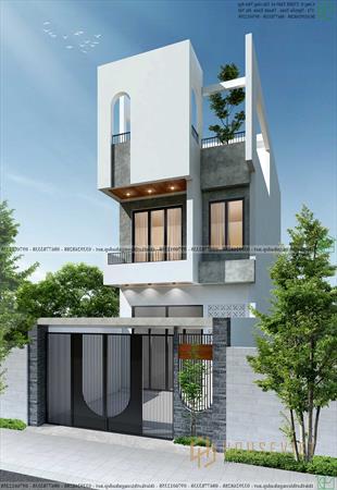 Mẫu nhà ống 3 tầng 6x15m NDNP3T57