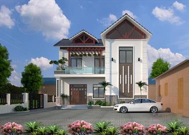 Thiết Kế Nhà 2 Tầng 8x14m Hiện Đại, Tư Vấn Trọn Gói