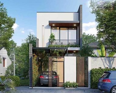 Thiết Kế Nhà 4 × 10 2 Tầng Thoáng mát và Thoải mái, Trọn gói