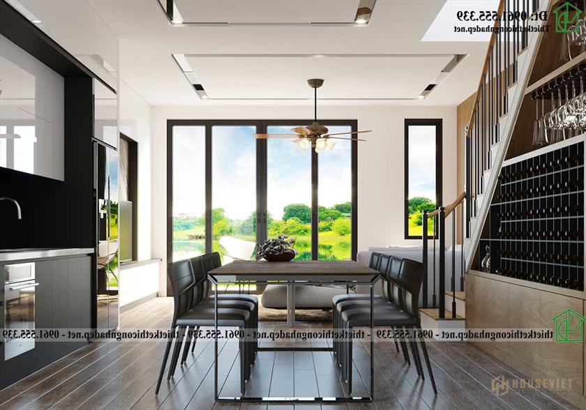 Thiết kế nhà bếp hiện đại NDNP2T24