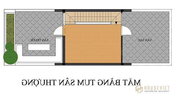 Bản vẽ CAD nhà phố 4x16m 2 tầng