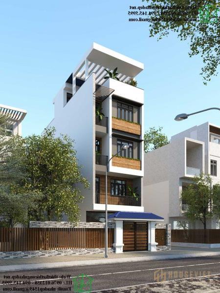 Nhà phố 4 tầng 1 tum NDNP4T11