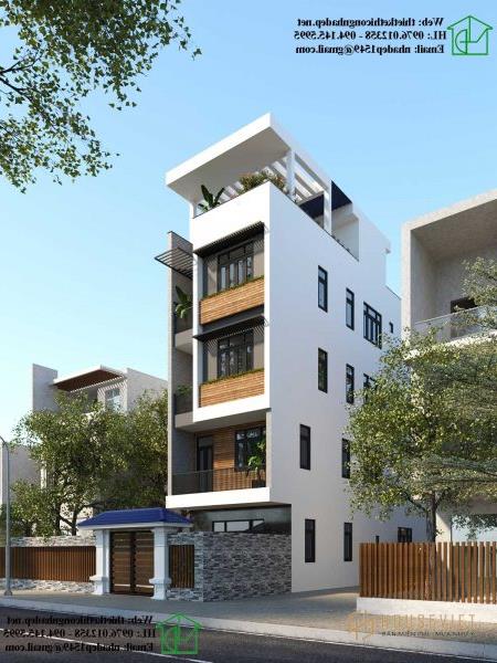 Nhà phố 4 tầng 1 tum NDNP4T11