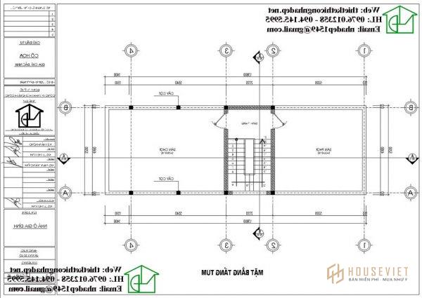 Nhà phố 4 tầng 1 tum NDNP4T11