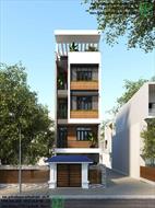 Mẫu nhà phố 4 tầng đẹp tại Bắc Ninh NDNP4T11