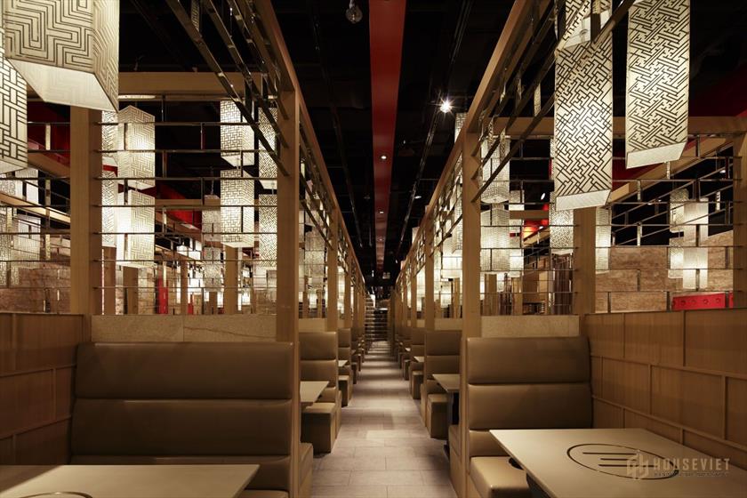 Thiết kế nhà hàng hàn quốc đẹp