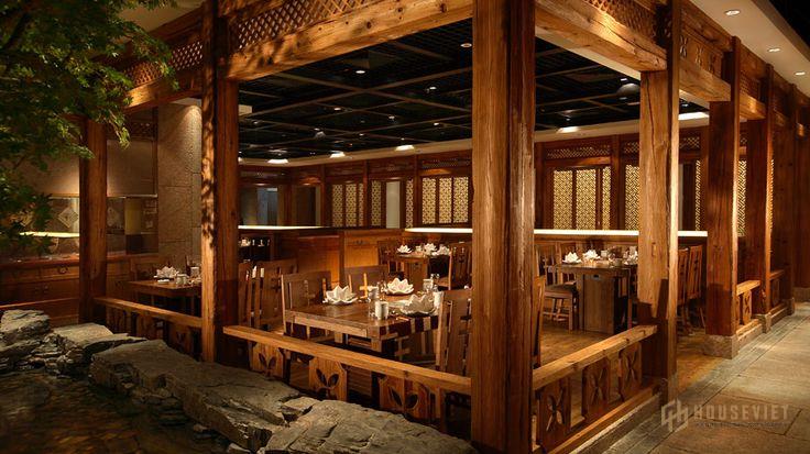 Nhà hàng phong cách phương đông đẹp