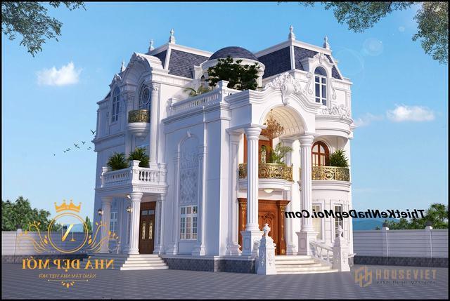 Biệt thự 2 tầng tân cổ điển đẹp nhất Việt Nam