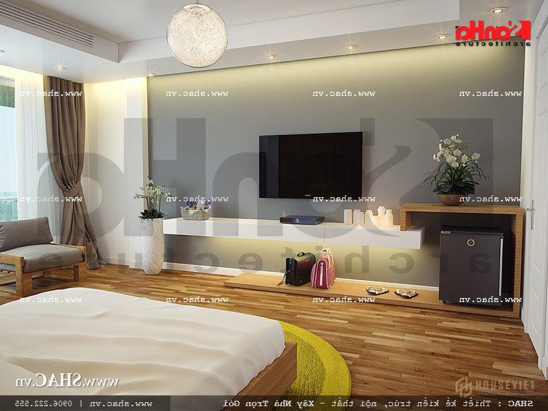 Thiết kế phòng ngủ 1 view4 khách sạn mini cổ điển đẹp sh ks 0027