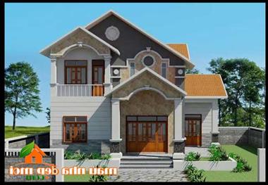 Mẫu biệt thự vườn 2 tầng diện tích 12×11,5m phong cách Tân cổ điển