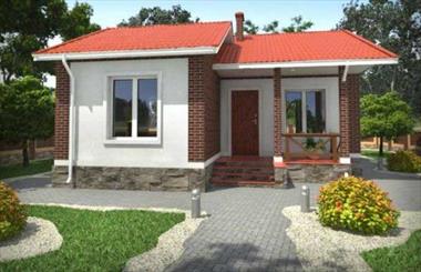 Xem mẫu nhà cấp 4 diện tích 70m2 lợp mái tôn