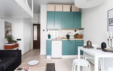 Cách bố trí thông minh cho phòng bếp nhỏ dưới 5m2