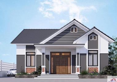 3 mẫu biệt thự vườn 1 tầng đẹp bạn nên tham khảo trong năm 2019