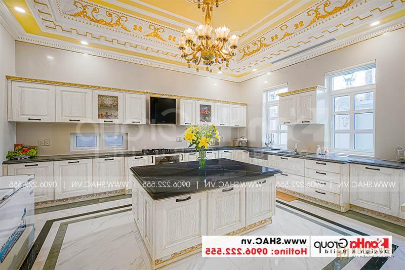 Loạt ảnh thực tế biệt thự tân cổ điển sang trọng hàng chục tỷ đô khiến hàng triệu con tim thổn thức 36 Bộ tủ bếp có đảo màu lớn tinh tế trong không gian bếp đẹp