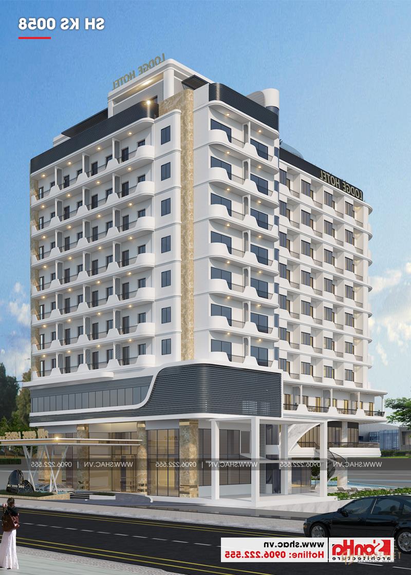 Thiết kế khách sạn tiêu chuẩn 5 sao hiện đại 1078,5m2 tại Phú Quốc - SH KS 0058 30 Phương án 2 thiết kế khách sạn 5 sao hiện đại tại Phú Quốc
