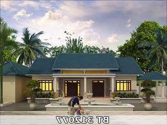 Nhà vườn 180m2 1 tầng BT312077
