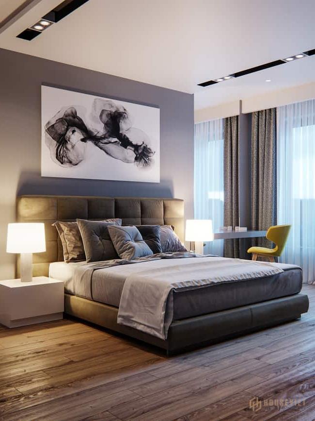 Phòng ngủ đẹp với không gian rộng thoáng 