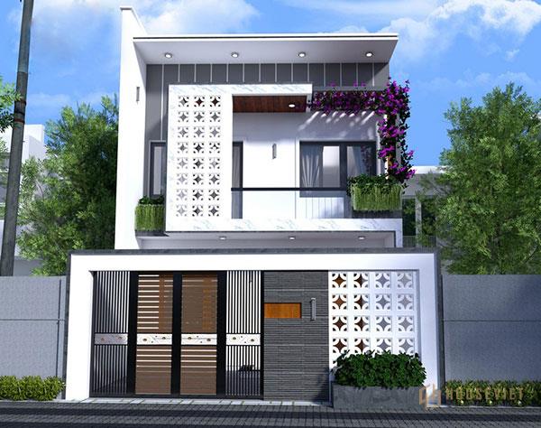 Bản vẽ nhà 7x12m