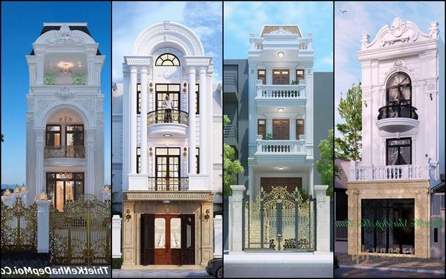 Mẫu nhà phố châu âu