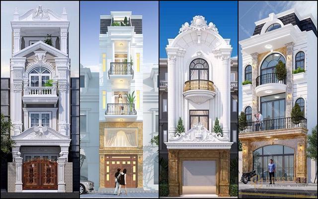 Thiết kế nhà kiểu pháp 2021