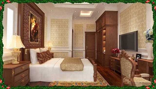 phong ngu biet thu 3 tang co dien chau au dep