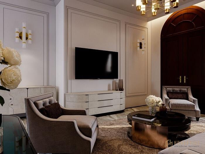 màu sắc và không gian ấm cúng