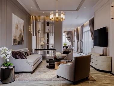 Chia sẻ kinh nghiệm và những mẫu thiết kế nội thất biệt thự song lập ấn tượng