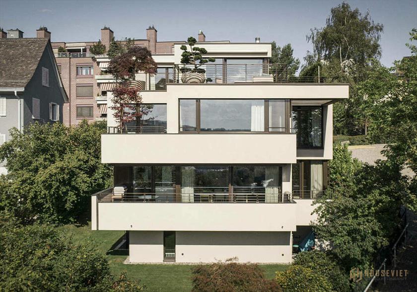 Biệt thự hiện đại mang đến không gian sống thoải mái