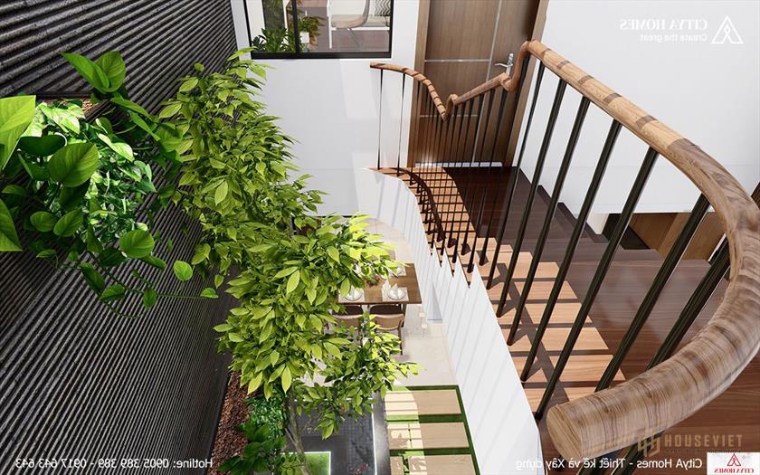 Không gian xanh được ưu tiên trong mọi không gian nhà