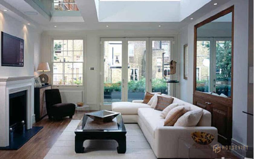 Phòng khách nhỏ nhưng rất thoải mái Phòng khách nhỏ nhưng rất thoải mái