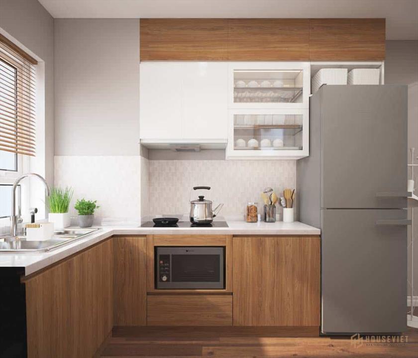 Nhà bếp nhỏ gọn siêu hiện đại Nhà bếp nhỏ gọn siêu hiện đại