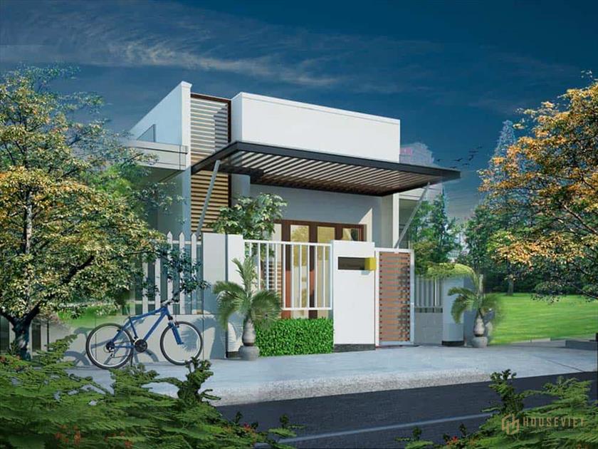 Mẫu thiết kế nhà ống 60m2 1 tầng siêu đẹp và sang trọng Mẫu thiết kế nhà ống 60m2 1 tầng siêu đẹp và sang trọng