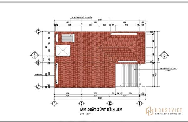 Kiến trúc nhà 2 tầng mái thái đẹp cuốn hút