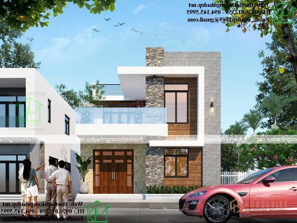 Nhà phố 2 tầng 8x12m NDNP2T11