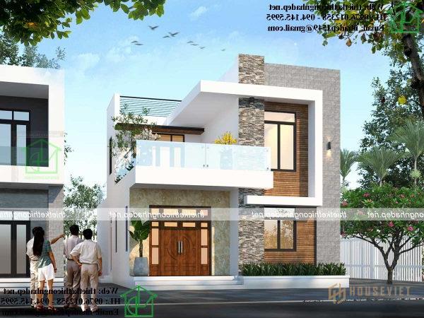 Nhà phố 2 tầng 8x12m NDNP2T11