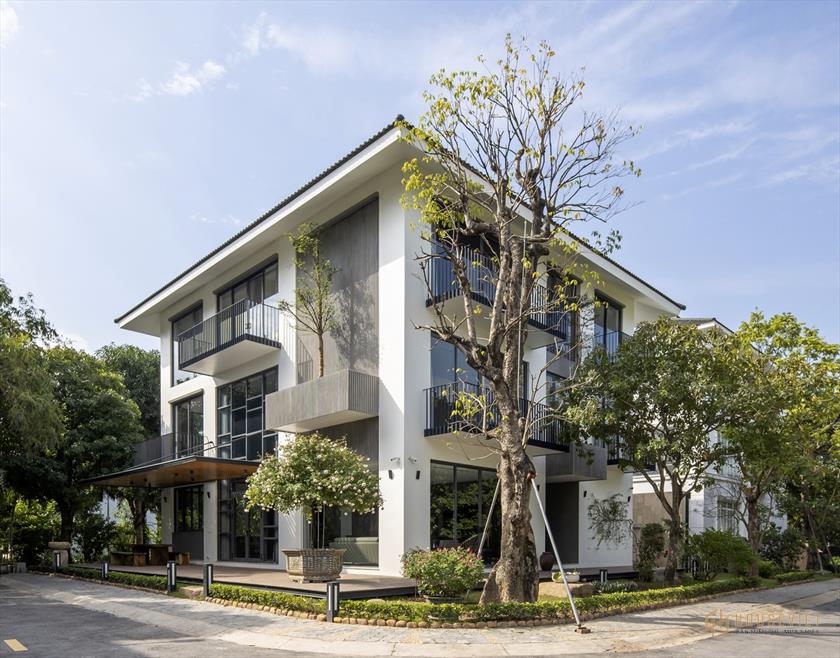 Xây biệt thự có khoảng thông tầng đang trở thành xu hướng thiết kế