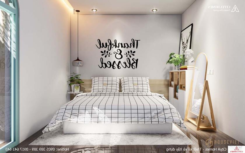 Thiết kế tối giản trong không gian phòng ngủ